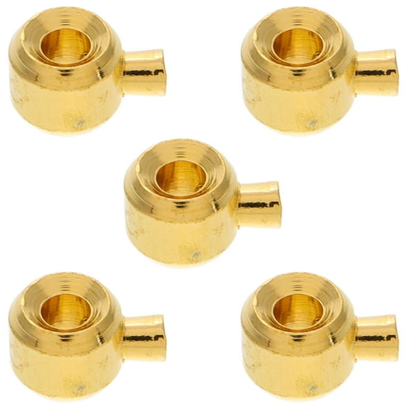 SEWCHICS Golden Copper Crimp Beads for Jewelry Making, Easy to Use and Versatile Crafting Supplies