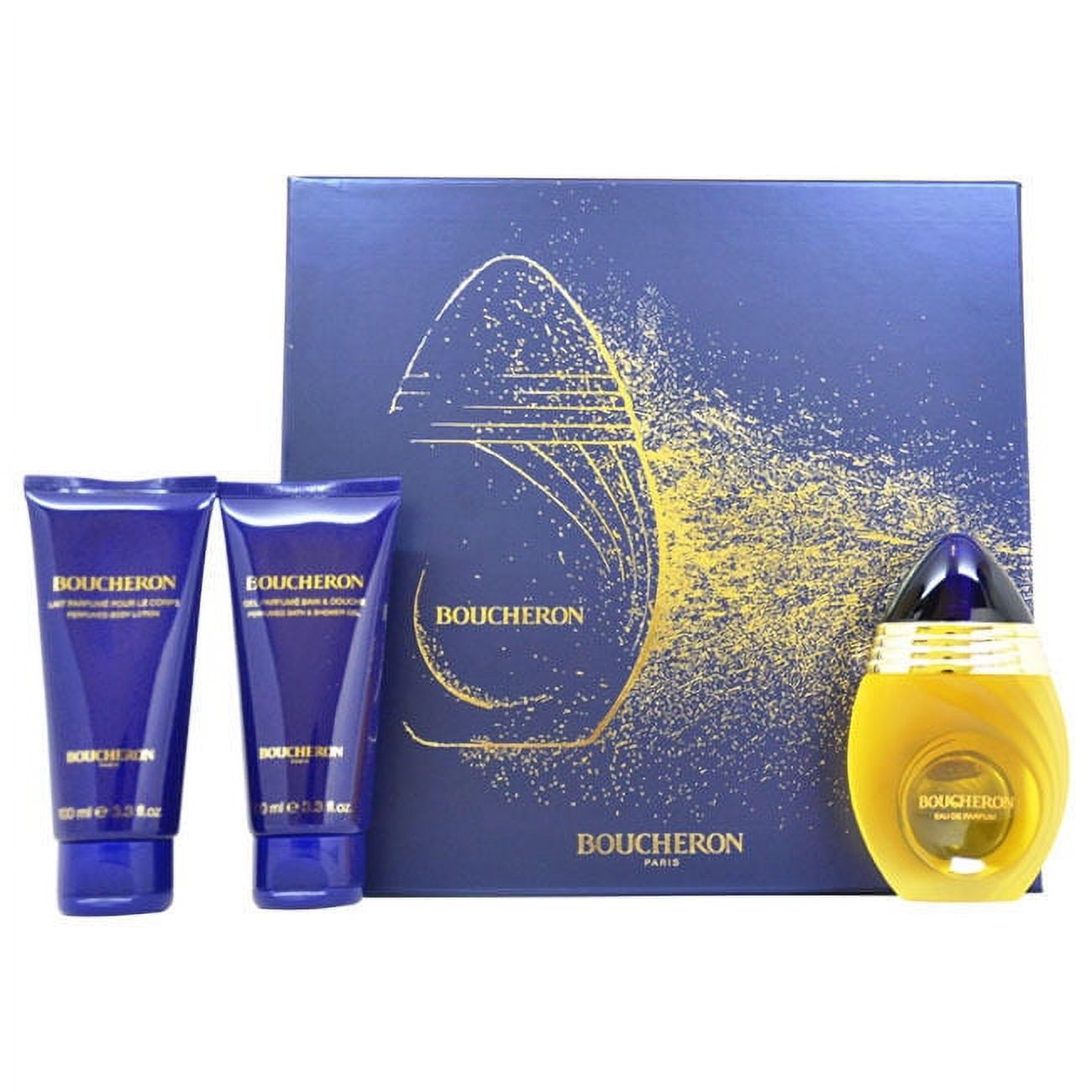 Boucheron 3pc Gift Set for Women, 3.4 EDP Spray, Body Lotion