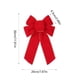 thumbnail image 3 of onlyliua Liquidación Ofertas Del Día Ofertas Prime Lazo Navideño Rojo Flocado con Múltiples Orejas, Lazo Overlock de Cinco Orejas y Siete Orejas, Caja de Regalo para Corona Navideña, Decoración para, 3 of 6