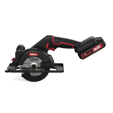 Hyper Tough Compact 4-1/2 inch Cordless Circular Saw with 2.0Ah Lithium-Ion Battery Pack and Charger, 41003