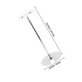 thumbnail image 2 of WRITWAA Adjustable T Shaped Metal Banner Holder Silver 1Pcs for Events, 2 of 8