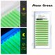 thumbnail image 1 of Extensión de pestañas de neón UV Gorota, pestañas que brillan en la oscuridad, verde fluorescente, brillante, colorido, a granel, extensión de pestañas individuales clásicas Tan Jianjun unisex, 1 of 2