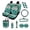 Cow Print Aztec, variant on Yuyamidu Boho Sea Turtle Auto Seat Covers Full Set of 13 with Steering Wheel Cover Seatbelt Shoulder Pad Blue Hibiscus Trash Bin Rearview Mirror Cover Coasters Keychain Car Interior Set