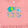 thumbnail image 4 of Inktastic My Mawmaw Loves Me Cute Elephants Girls Toddler Dress, 4 of 5