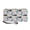 Art Rabbit, variant on Psesaysky Cat Pattern Large Capacity Clutch Wallet for Travel Shopping Dating, PU Zipper Women's Wallets