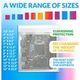 thumbnail image 4 of Clear Bubble Out Bags, 12 x 11.5 Inches. Pack of 10 Polyethylene Self Seal Bubble Pouches. Cushioning Clear Bubble Bags for Packing. Clear Bubble Envelopes. Clear Bubble Out Pouches, 4 of 7
