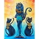 thumbnail image 1 of Cuadros Decorativos 5D DIY diamante pintura gato líder completo redondo taladro mosaico imagen diamantes de imitación Likrtyny embutido en tela, 1 of 9