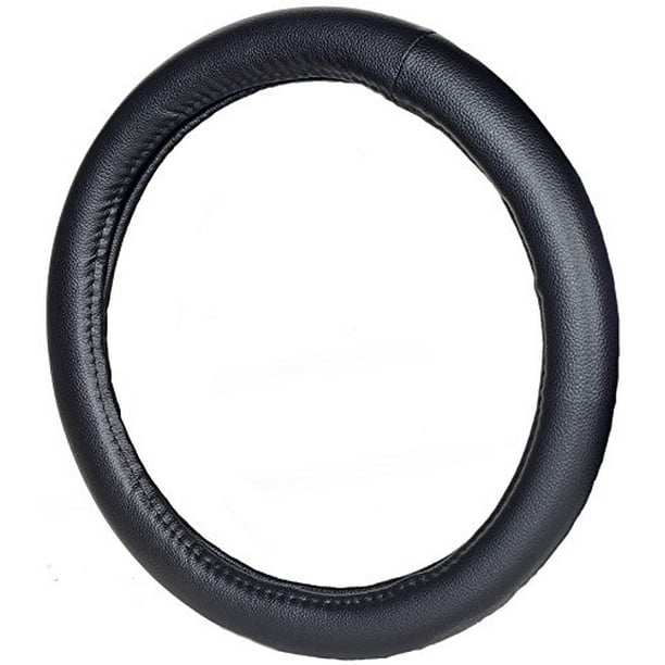 Allison Fat Boy Truck Size Black Leather Steering Wheel Cover Walmart Com Walmart Com