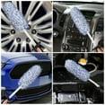 thumbnail image 6 of 17" Car Wheel Cleaning Brush - Rims Tire Seat Engine Wash Detailing Tool with 43cm Length & Gasket - for Auto Detailing Enthusiasts, 6 of 7