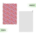 thumbnail image 2 of Lsque Festive Christmas Stocking Cheer Premium Golf Towel - Ultra Absorbent and Quick Drying Microfiber Towel with Carabiner - Gift for Men -24" X 16", 2 of 8