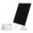 thumbnail image 1 of Cargador de Panel Solar de 10W 5V para Cámaras de Seguridad Exteriores, Cámaras con Batería Recargable, Resistente Al Agua IP65, Tipo C, 1 of 5