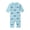 Set Sail, variant on M+A by Monica + Andy Organic Cotton Gender Neutral Long Sleeve Baby Henley One-Piece, Sizes Newborn - 24 Months