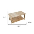 thumbnail image 2 of HomeRoots Storage Standart Wood Coffee Table, Multicolor, 2 of 5