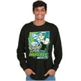 thumbnail image 3 of Cool Popeye Raised By the Hustle Men's Long Sleeve Tee T Shirt Brisco Brands S, 3 of 6
