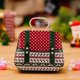 thumbnail image 3 of Caja de regalo navideña de hojalata, caja de metal para dulces, contenedores cuadrados para almacenar dulces para suministros navideños, feliz año nuevo, 3 of 5