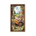 thumbnail image 3 of Easter Door Cover Decoration - Bunny and Egg Pattern Door Curtain for Front Door and Wall, Festive Easter Party Decor, 3 of 6