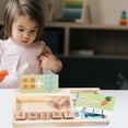 thumbnail image 3 of Cubos Aritméticos De Matemáticas De Madera, Rompecabezas Para Niños, Tarjetas De Dibujos Animados, Juguete De Aprendizaje Temprano En Edad Preescolar, Juguete Para Regalo Intelectual Para Niños Scienceny FN005679-00, 3 of 6