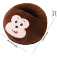 thumbnail image 2 of SSZMDLB under $5 USB Foot Warmer, Electric Heating Slipper, Constant Temperature Plush Booties for Indoor Use, Office, Home, Travel, Cold Weather, Portable, Safety Certified, Cozy, 2 of 5