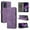 Purple, variant on ChicShell Wallet Case for Motorola Moto G (2025) with Cards Holder, RFID Blocking Flip Stand Full Body Protective Bumper Shockproof Phone Case with Hand Strap for Motorola Moto G (2025), Brown