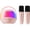 Pink, variant on Portable Bluetooth Karaoke Speaker with 2 Wireless Mics, RGB Lights & Voice Changer, Mini Party Speaker for Kids Family