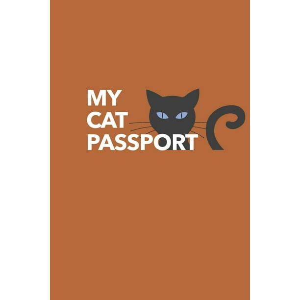 My Cat Passport Record Book for your Cat with all information you need