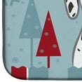 thumbnail image 4 of Winter Holiday Dalmatian Dish Drying Mat, 4 of 7