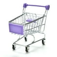 thumbnail image 3 of Mini Shopping Cart Creative Alloy Bird Shopping Cart Pretend Toy for Parrot, 3 of 10