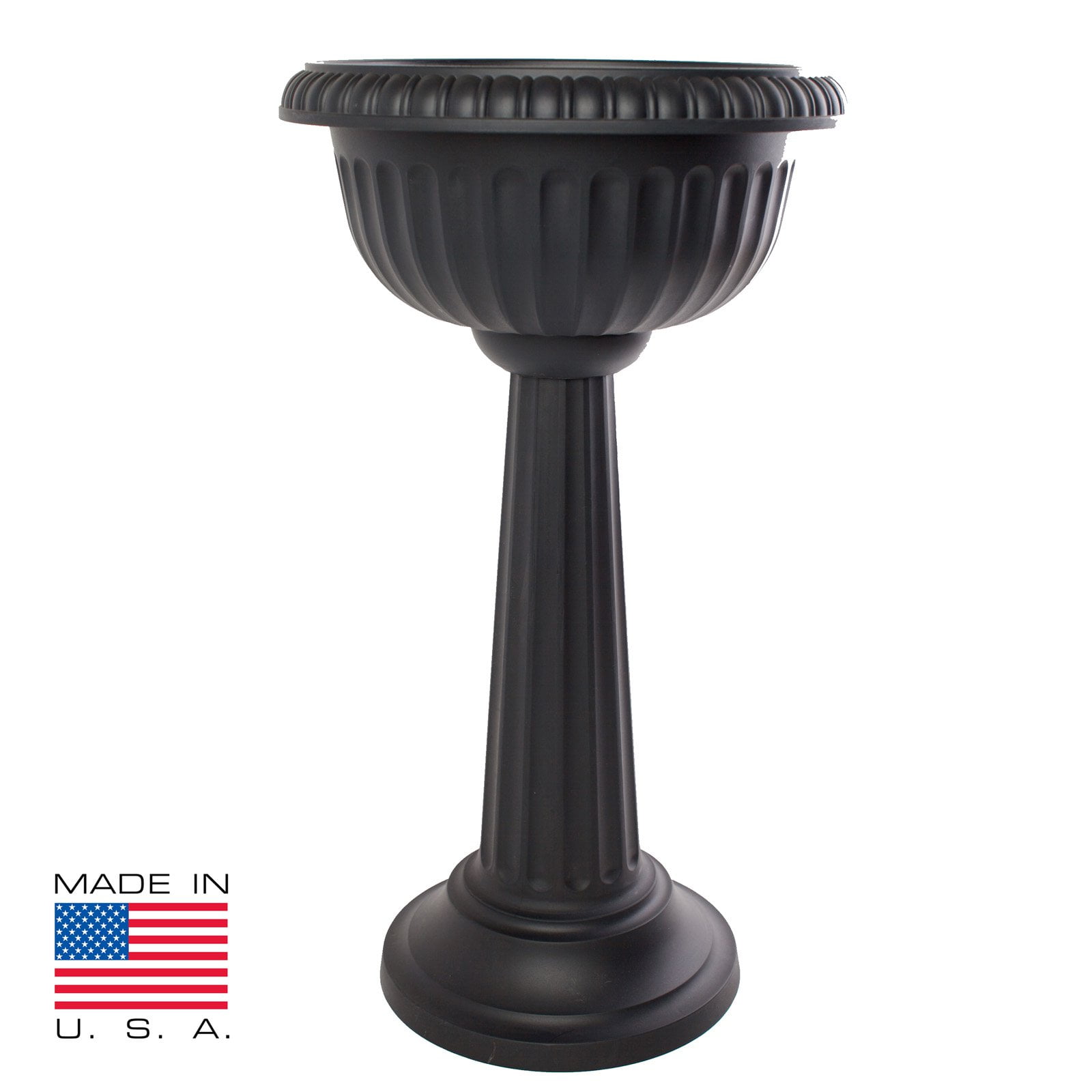 Bloem Grecian Round Pedestal Urn Planter by Overstock