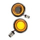 thumbnail image 2 of 1 par intermitentes LED intermitentes, de iluminación, accesorios de lámpara de , conversiones de señal de para Negro Amarillo Amarillo shamjiam Pon la luz de cruce, 2 of 7
