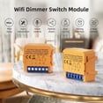 thumbnail image 4 of Tuya WiFi Smart Dimmer Switch Module 1 Gang Dimmer Light Switch Module APP Remote Control Works with Alexa Home, 4 of 5