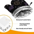 thumbnail image 6 of XMXT Heat Resistant Oven Mitts and Pot Holders Sets, Simple Pen Planet Print Oven Mitt Hot Pads Kitchen Cooking BBQ Gloves, 4 Pcs, 6 of 7