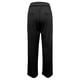 thumbnail image 4 of Pantalones de trabajo de cintura alta para mujer - Pantalones elásticos rectos de pierna ancha con botones y bolsillos, 4 of 5