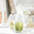 thumbnail image 5 of HealthSmart Cool Mist Humidifier and Aromatherapy Diffuser for Bedroom, Portable Cool Air Humidifier, Personal Desk Humidifier for Home, Filter Free, Green, Cube Mate, 5 of 10