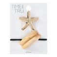 thumbnail image 4 of Time and Tru Women's Starfish Barrette and Hair Cuff Set, 2-Piece, 4 of 4