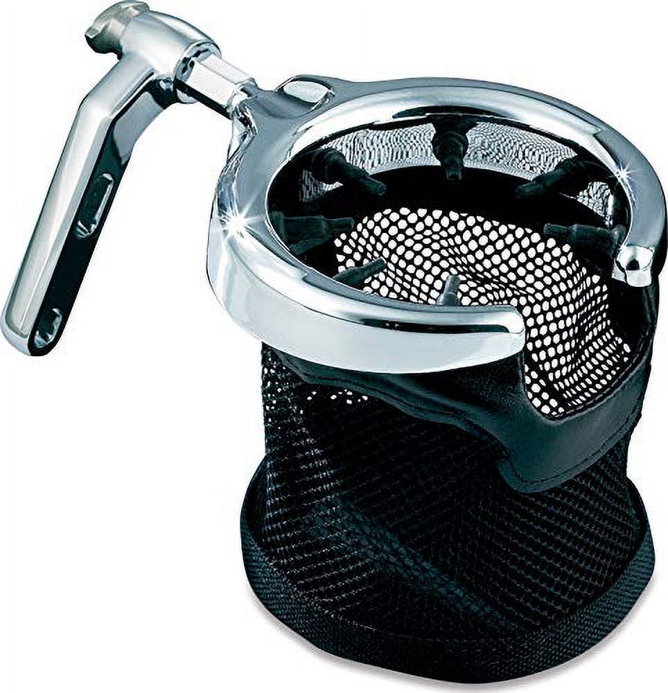 RÉTROVISEURS KURYAKYN - HEAVY INDUSTRY MIRRORS - NOIR SATIN - 1737