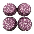 thumbnail image 3 of OEFNTAC 100PC Cake Cup Liner Muffin Cup Baking Wrappers Disposable Cupcake Cases Party Wedding Birthday Shower Kids Adults Elegant Nonstick Decorative Holders for Baking 2.37in Diameter 1.18in High, 3 of 5