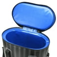 thumbnail image 3 of 18" x 9.75" Stripe Cooler Bag with Adjustable Strap, 3 of 4