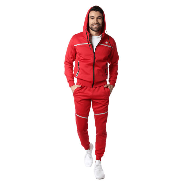 Conjunto Pants Deportivo Basico Caballero M UIN Entrenamiento Rojo