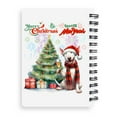 thumbnail image 2 of Merry Christmas and Happy New Year Santa Bull Terrier Holiday Xmas Winter 2025 Spiral Bound Journal Bully Dog Lovers Gifts Idea 5x7in Spiral Notebook - 00024, 2 of 5