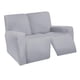 thumbnail image 1 of Funda de sofá suave, lavable, protector de muebles, funda de sofá para cojín 6 rebanadas gris claro, 1 of 8