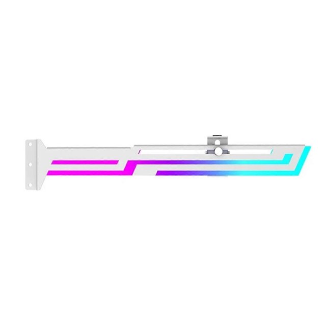 ARGB 5V 3PIN Graphics Card Bracket Adjustable Height ARGB AURA SYNC Computer Graphics Card VGA Bracket