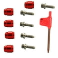 thumbnail image 1 of Bike Brake Hose Olive Connector Disc Brake Aluminum Alloy Olive and Steel Connecting Insert for SRAM AVID Oil Disc, 1 of 7