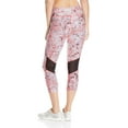 thumbnail image 2 of Calvin Klein Womens Performance Shimmer Iridescent Logo Crop Leggings,Neon Calypso Combo,XS, 2 of 2