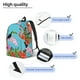 thumbnail image 3 of Easygdp Tropical Jungle Flamingo Mochila de Lona Resistente para Laptop, Compatible con Laptops de 15 a 17 pulgadas, Ideal para Escuela, Trabajo y Viajes-Small, 3 of 5