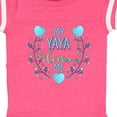 thumbnail image 4 of Inktastic My Yaya Loves Me with Hearts and Flowers Boys or Girls Baby Bodysuit, 4 of 5