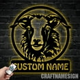 thumbnail image 4 of Craftnamesign Custom Jacob Sheep Metal With LED Light, Personalized Name Sign, 4 of 5