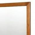 thumbnail image 3 of Benjara Lennart Mid-Cent Modern Mirror, Oak Finish, 3 of 5