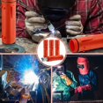 thumbnail image 4 of 4 Piezas Tubo de Almacenamiento de Varillas de 14 Pulgadas Contenedor de Varillas de Soldadura A Prueba de Aire Impermeable Naranja, 4 of 6