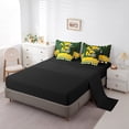 thumbnail image 4 of Erosebridal American Football City Bed in a Bag, Eat Sleep Bed Set, Soccer Lover Reversible Comforter Sets, Lightweight Room Decoration, 7pcs, 4 of 5