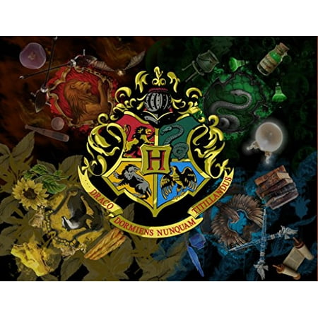 Harry Potter Cake Decorating - 1/4 Sheet Harry Potter Hogwarts Edible Frosting Cake Topper- 76994*